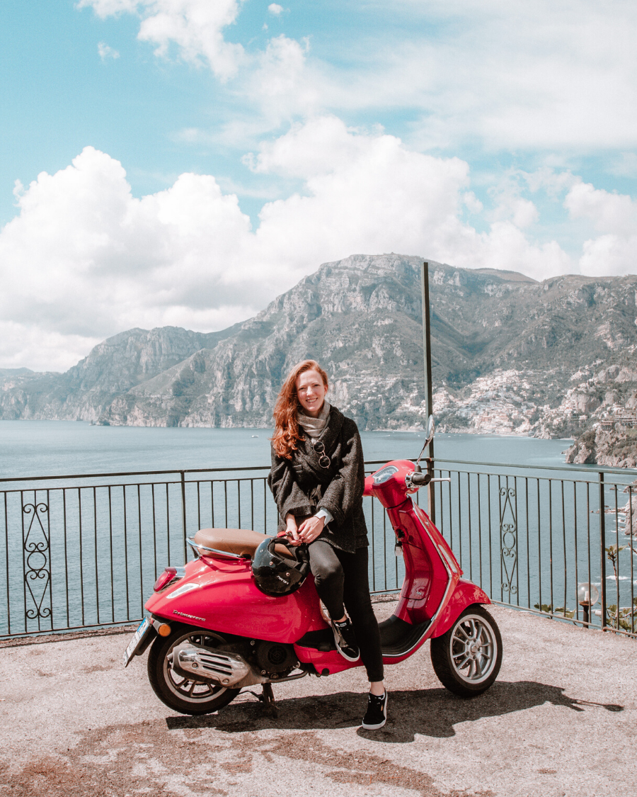 Exploring the Amalfi Coast by Vespa