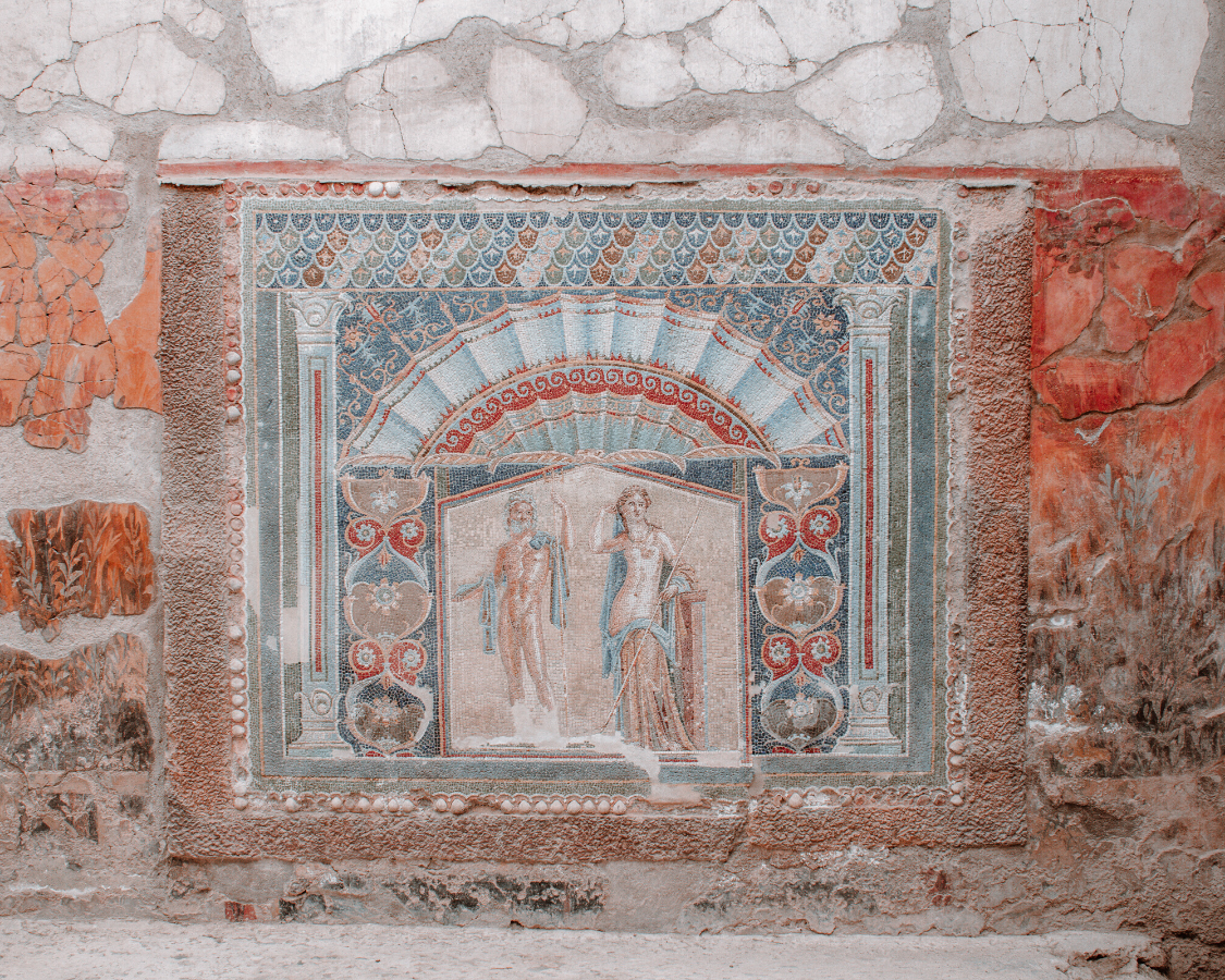 Roman ruins at Herculaneum