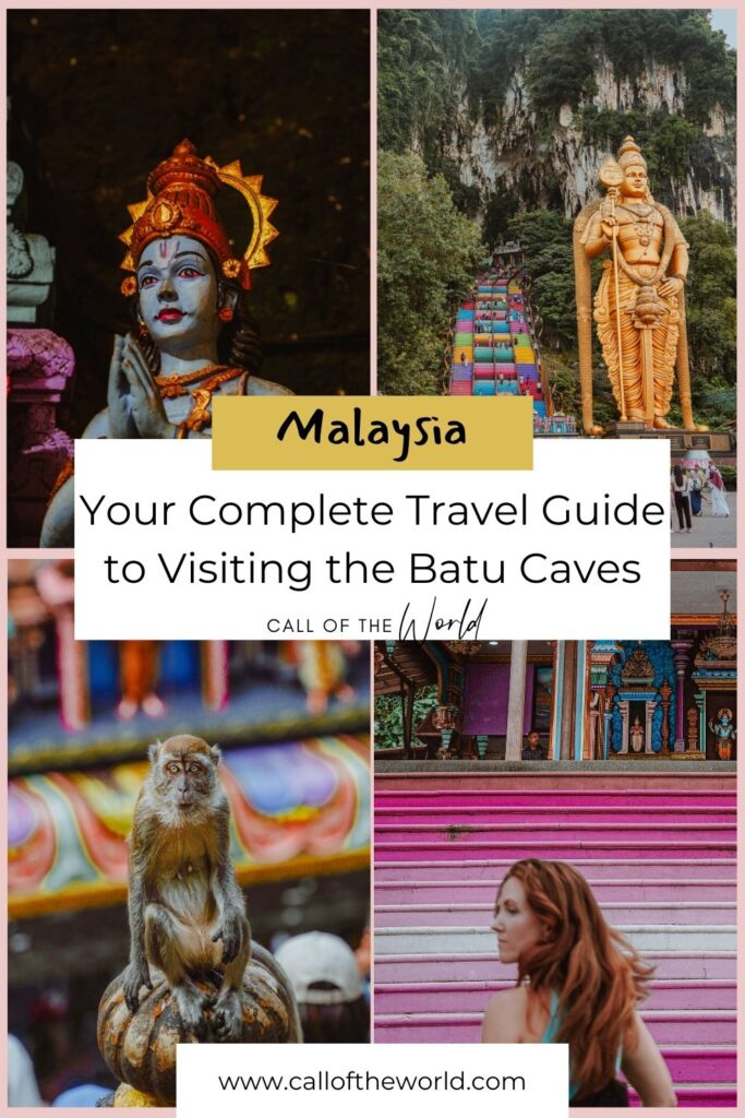 Your Complete Travel Guide to Visiting the Batu Caves, Kuala Lumpur, Malaysia. Pinterest.
