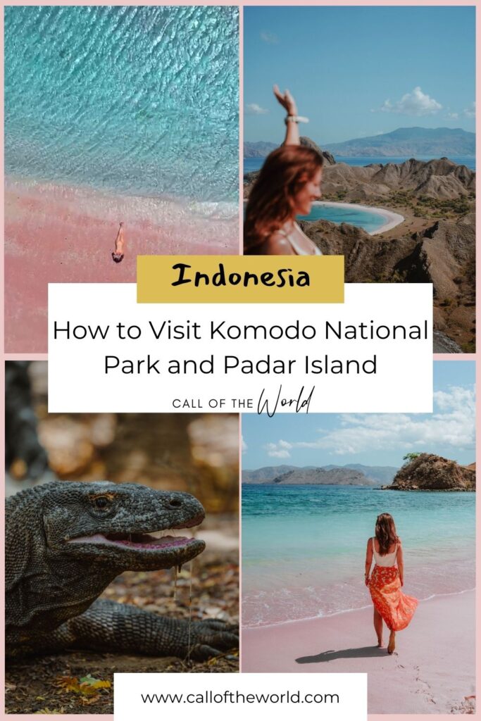 How to Visit Komodo National Park and Padar Island, Indonesia. Pinterest.
