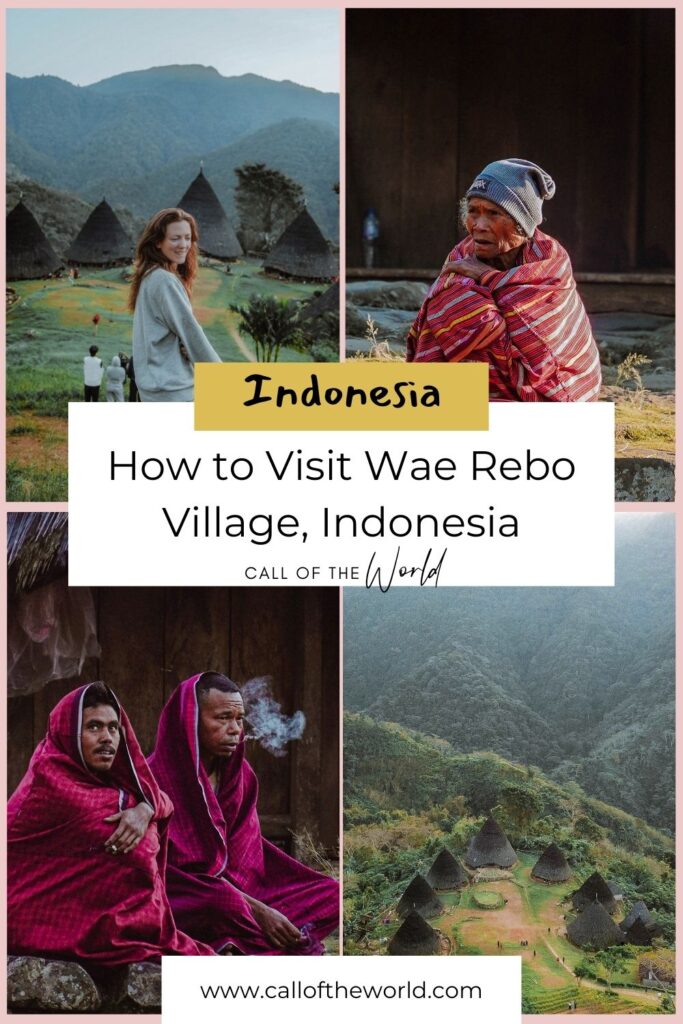 How to Visit Wae Rebo Village, Indonesia. Pinterest