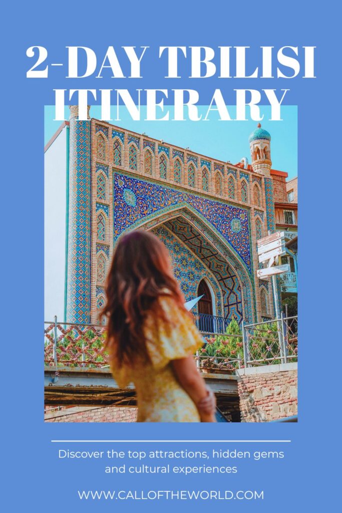 Georgia - 2-Day Tbilisi Itinerary - Pinterest