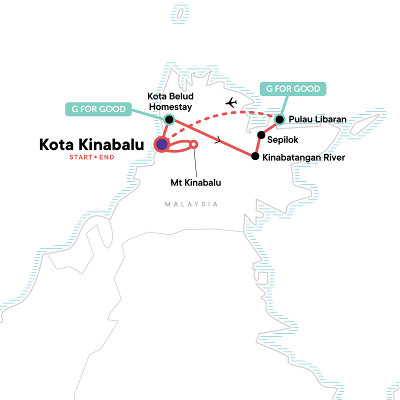 Highlights of Sabah & Mt Kinabalu tour