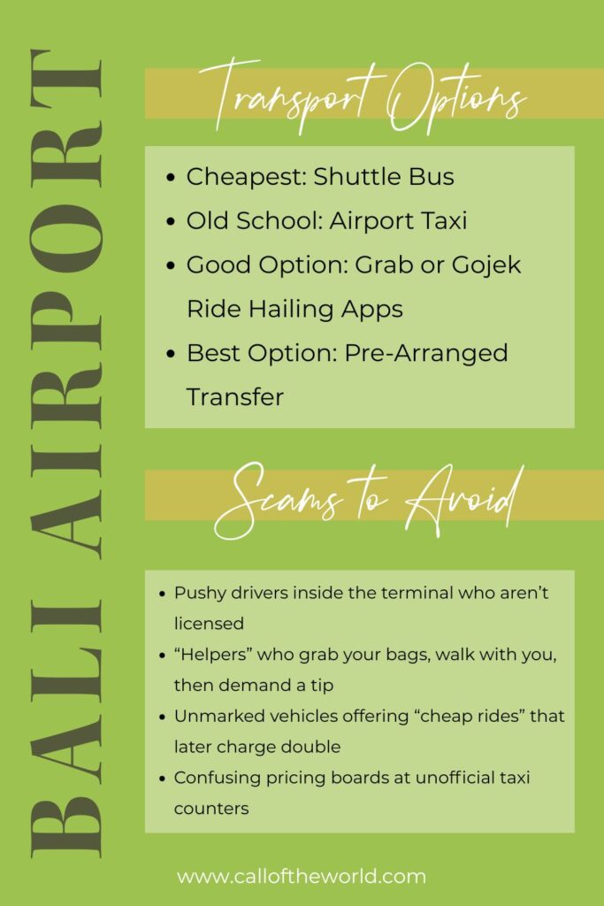 How to Get to Ubud from Bali Airport Complete Guide Pinterest